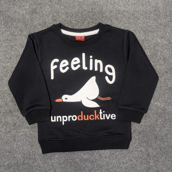 sweat shirt in black (feeling😴)